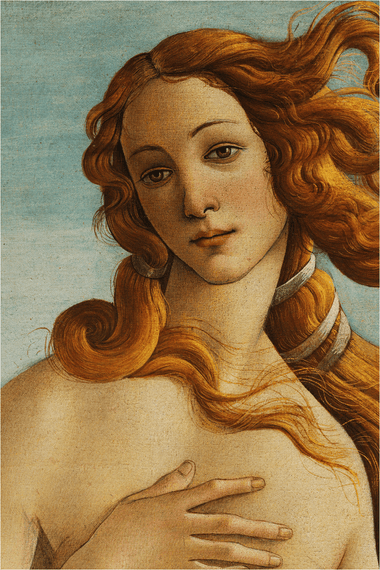 Botticelli's Venus by Sandro Botticelli (52 Piece Mini Wooden Jigsaw Puzzle) - Nautilus Puzzles - Wooden Jigsaw Puzzles For Adults