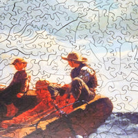 Breezing Up a Fair Wind (350 Piece Wooden Jigsaw Puzzle) - Nautilus Puzzles - Wooden Jigsaw Puzzles For Adults