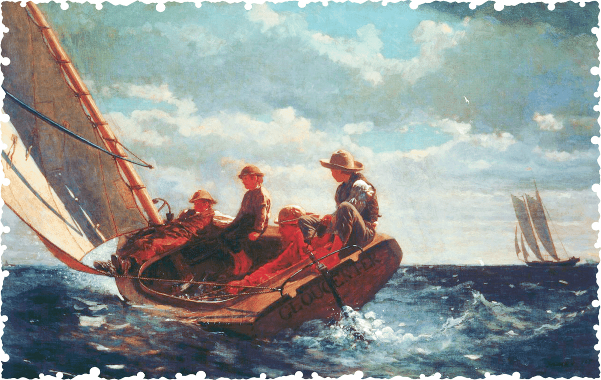 Breezing Up a Fair Wind (350 Piece Wooden Jigsaw Puzzle) - Nautilus Puzzles - Wooden Jigsaw Puzzles For Adults