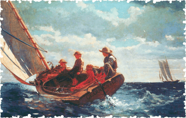 Breezing Up a Fair Wind (350 Piece Wooden Jigsaw Puzzle) - Nautilus Puzzles - Wooden Jigsaw Puzzles For Adults