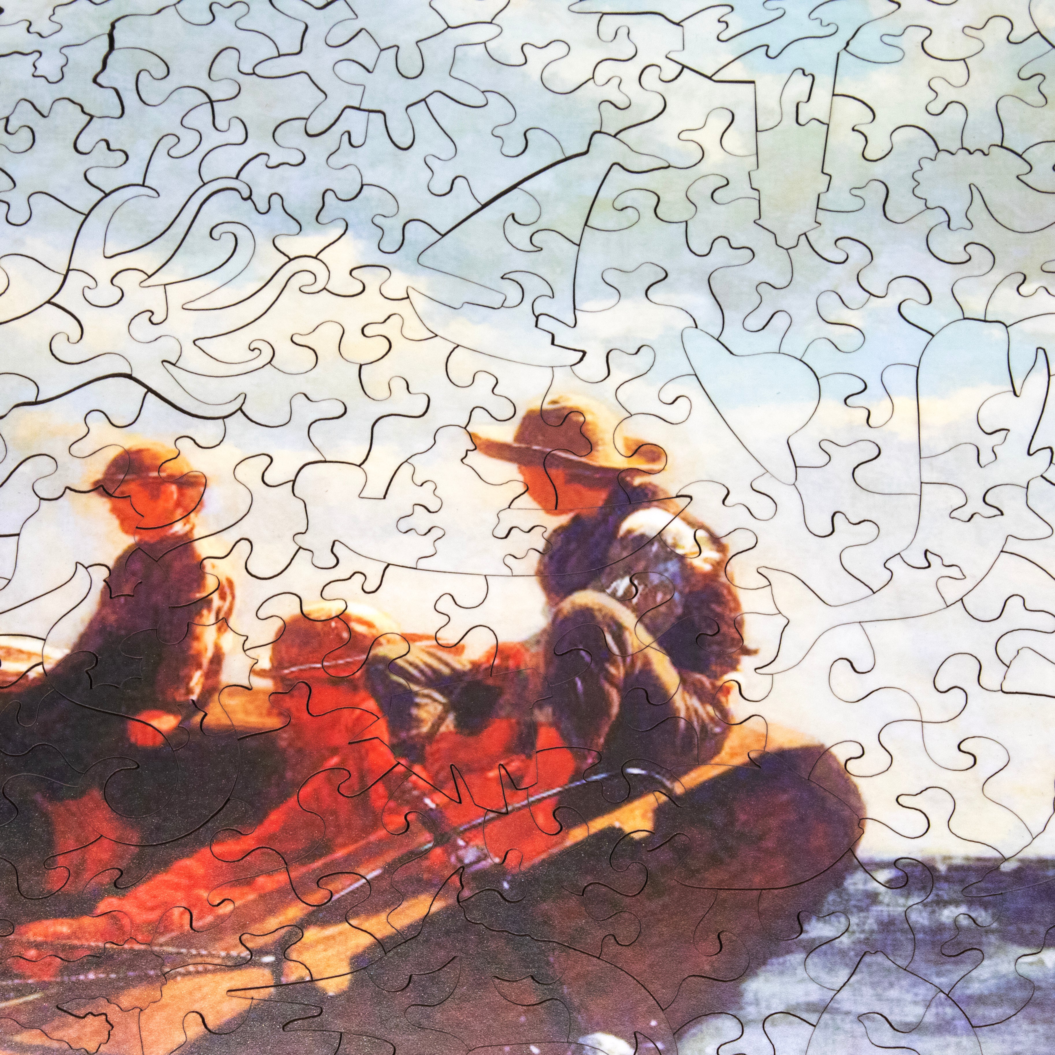 Breezing Up a Fair Wind (350 Piece Wooden Jigsaw Puzzle