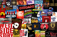 Broadway Musicals (499 Piece Wooden Jigsaw Puzzle) - Nautilus Puzzles - Wooden Jigsaw Puzzles For Adults