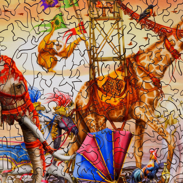 One Way Traffic Wooden Jigsaw Puzzle Nautilus Puzzles