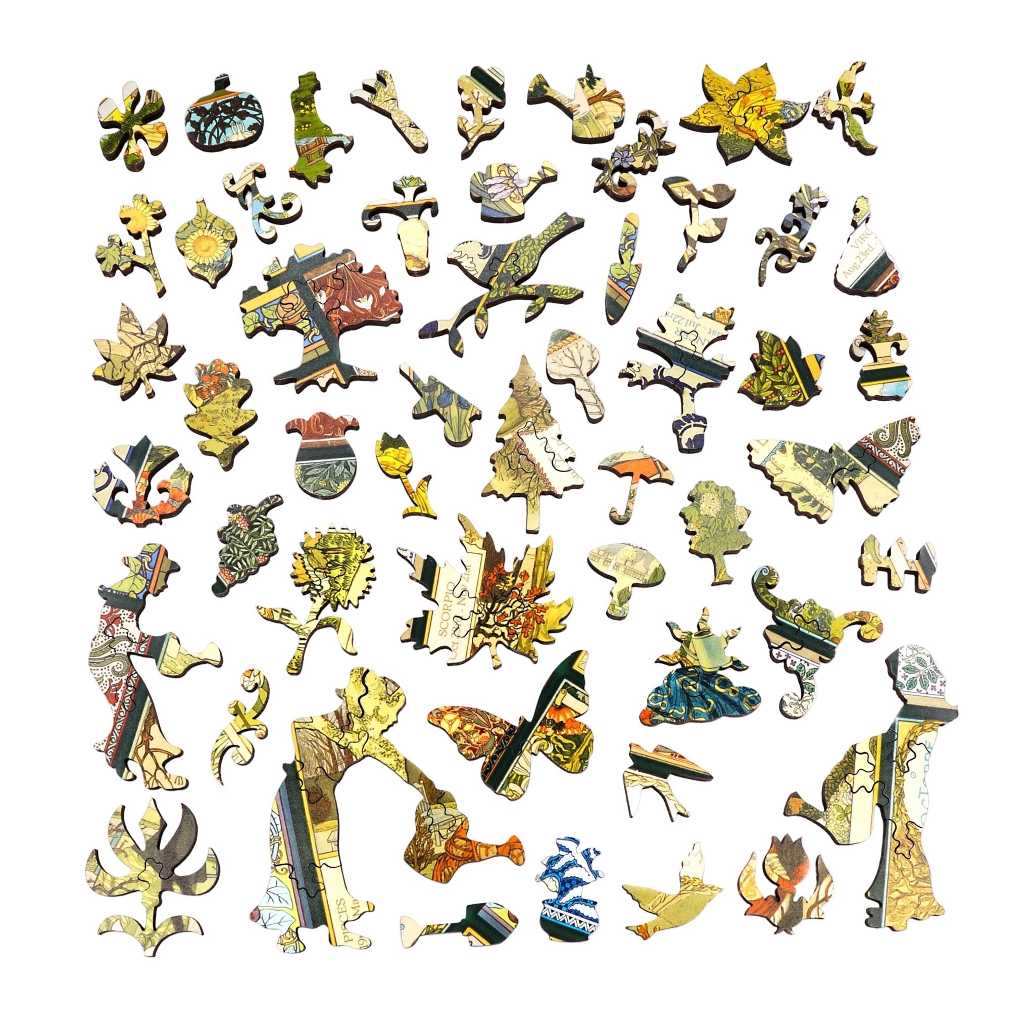 Calendar Girls (500 Piece Wooden Jigsaw Puzzle) - Nautilus Puzzles - Wooden Jigsaw Puzzles For Adults