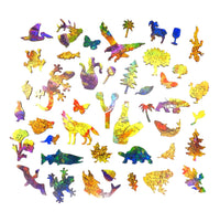 California Gold (474 Piece Wooden Jigsaw Puzzle) - Nautilus Puzzles - Wooden Jigsaw Puzzles For Adults