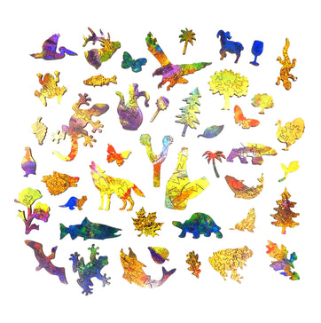 California Gold (474 Piece Wooden Jigsaw Puzzle) - Nautilus Puzzles - Wooden Jigsaw Puzzles For Adults