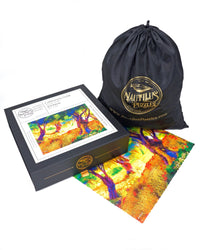 California Gold (474 Piece Wooden Jigsaw Puzzle) - Nautilus Puzzles - Wooden Jigsaw Puzzles For Adults