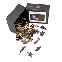 Celestial Fireworks (50 Piece Mini Puzzle) - Nautilus Puzzles - Wooden Jigsaw Puzzles For Adults
