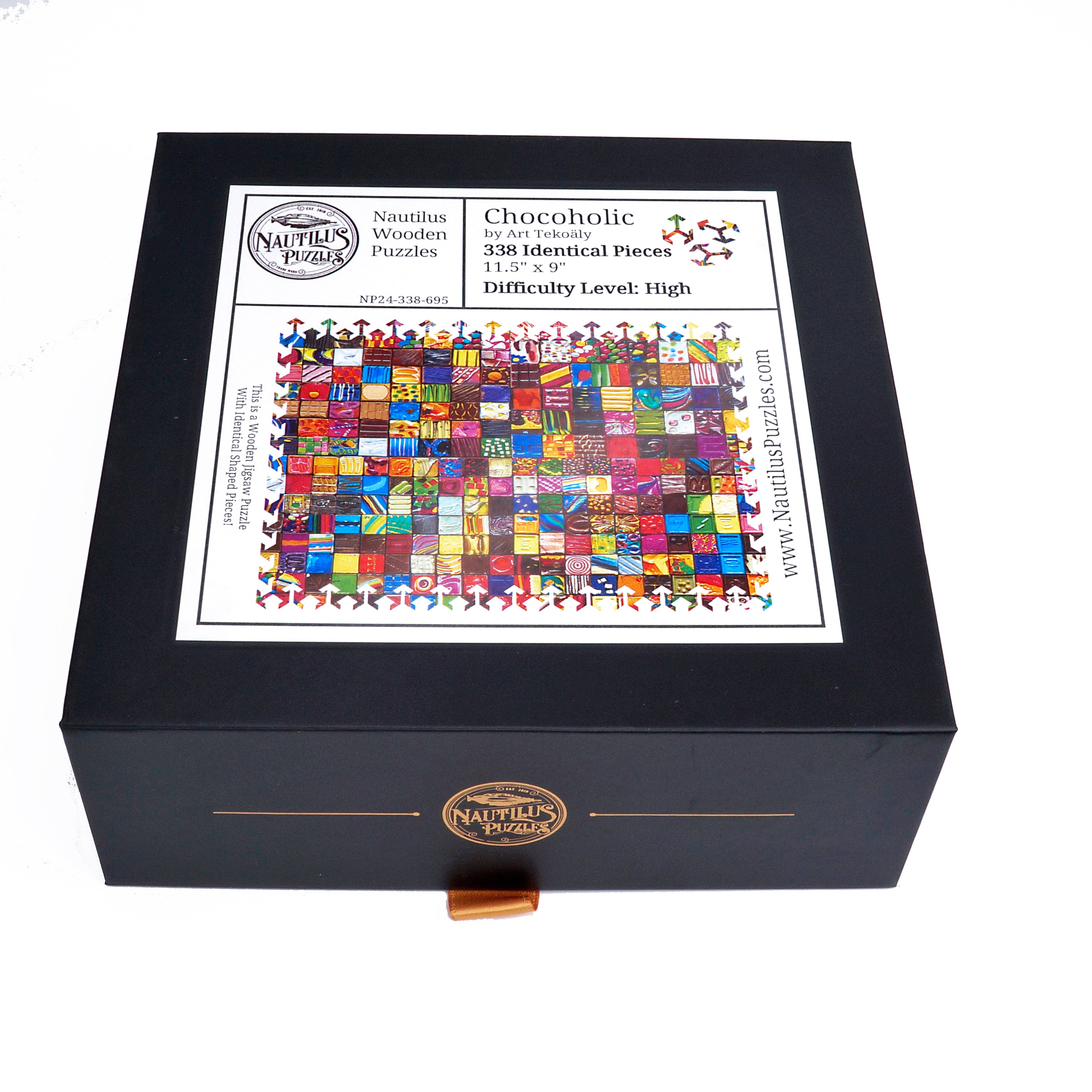 Chocoholic (338 Piece Wooden Jigsaw Puzzle) | Nautilus Puzzles