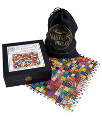 Chocoholic (338 Piece Wooden Jigsaw Puzzle) - Nautilus Puzzles - Wooden Jigsaw Puzzles For Adults