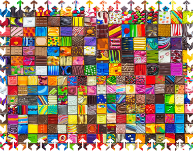 Chocoholic (338 Piece Wooden Jigsaw Puzzle) - Nautilus Puzzles - Wooden Jigsaw Puzzles For Adults