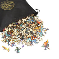 Christmas Camping (514 Piece Wooden Jigsaw Puzzle) - Nautilus Puzzles - Wooden Jigsaw Puzzles For Adults