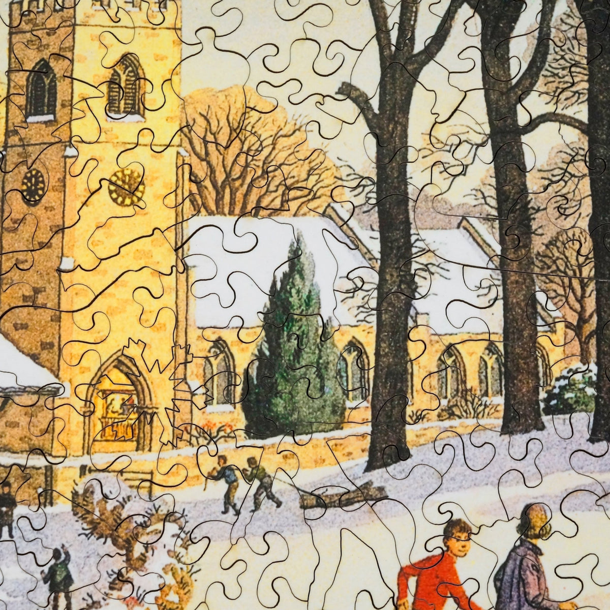 Christmas Memories (474 Piece Christmas Wooden Jigsaw Puzzle) - Nautilus Puzzles - Wooden Jigsaw Puzzles For Adults