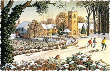 Christmas Memories (474 Piece Christmas Wooden Jigsaw Puzzle) - Nautilus Puzzles - Wooden Jigsaw Puzzles For Adults