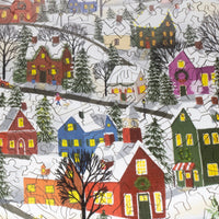 Christmas Town (488 Piece Wooden Jigsaw Puzzle) - Nautilus Puzzles - Wooden Jigsaw Puzzles For Adults
