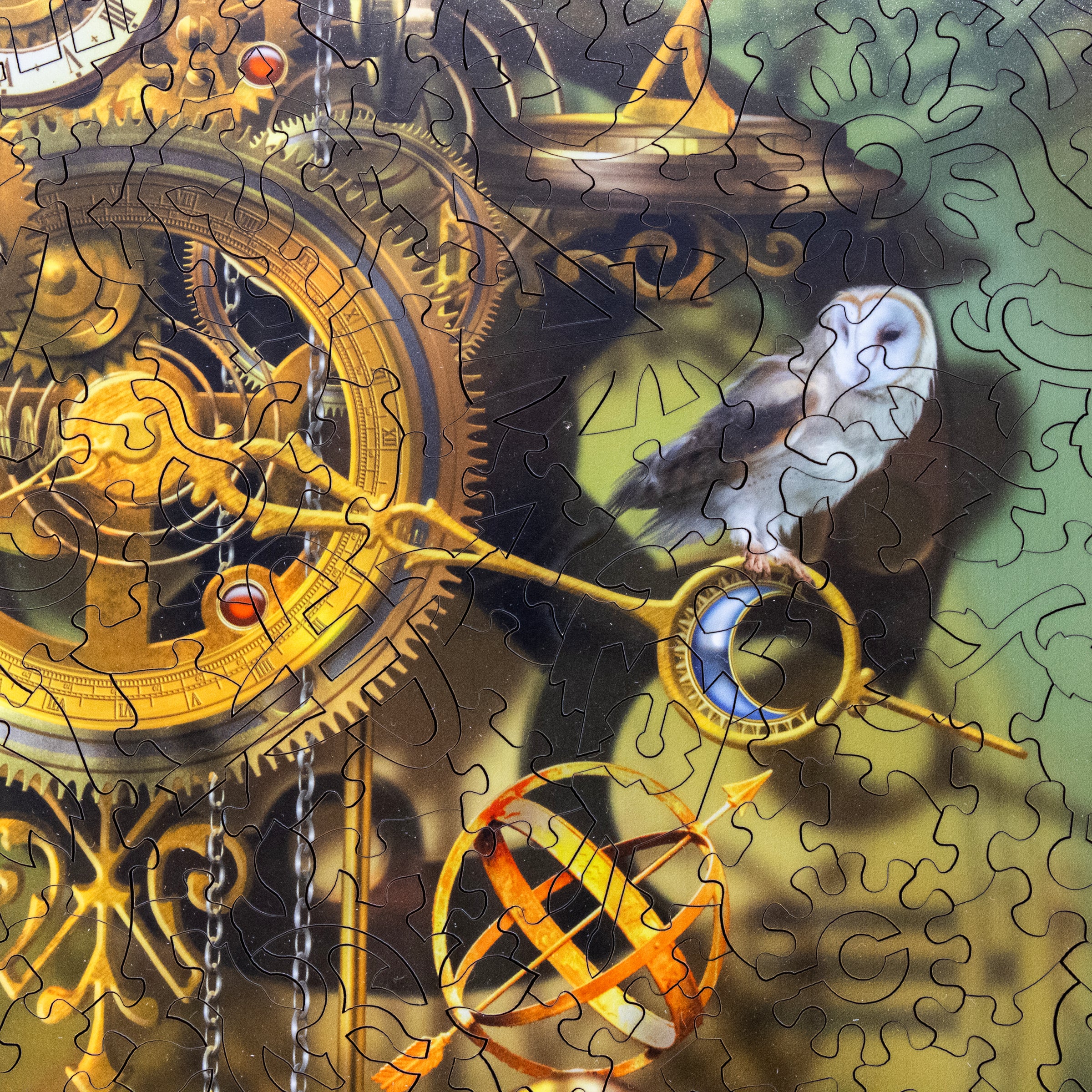 Artifact wooden puzzle