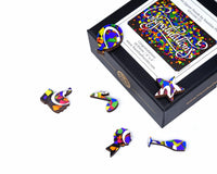 Congratulations (50 Piece Mini Wooden Jigsaw Puzzle) - Nautilus Puzzles - Wooden Jigsaw Puzzles For Adults
