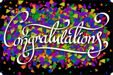 Congratulations (50 Piece Mini Wooden Jigsaw Puzzle) - Nautilus Puzzles - Wooden Jigsaw Puzzles For Adults
