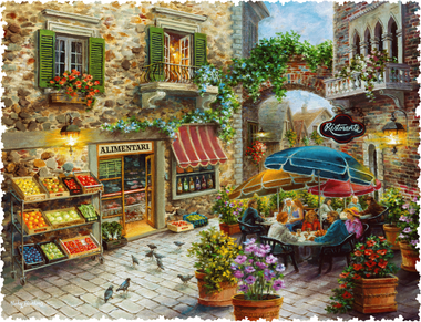 Contentment (476 Piece Wooden Jigsaw Puzzle) - Nautilus Puzzles - Wooden Jigsaw Puzzles For Adults