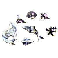 Cornish Seal (50 Piece Mini Wooden Jigsaw Puzzle) - Nautilus Puzzles - Wooden Jigsaw Puzzles For Adults