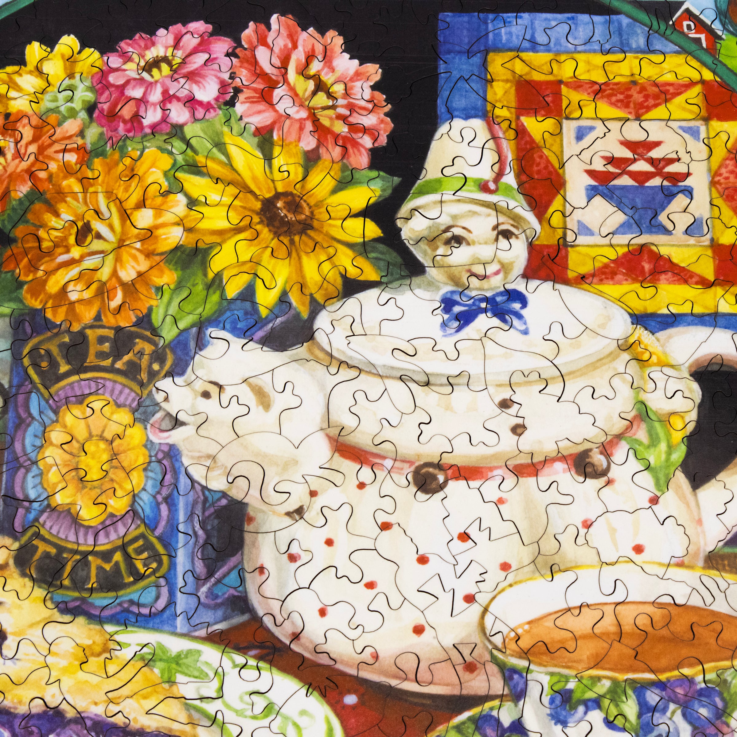 Country Fair (474 Piece Wooden Jigsaw Puzzle)