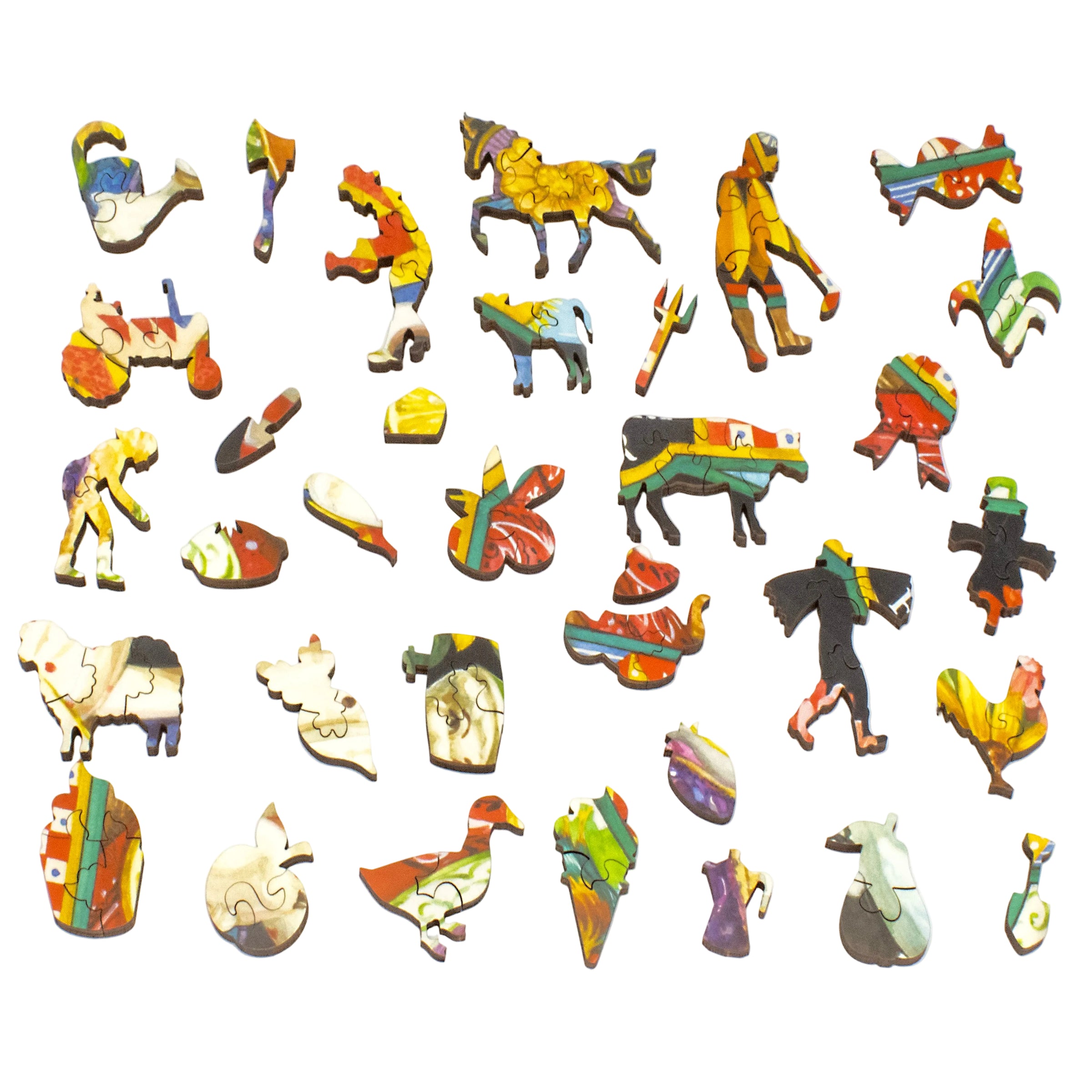 Country Fair (474 Piece Wooden Jigsaw Puzzle)
