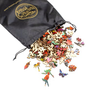 Crimson Flight (478 Piece Wooden Jigsaw Puzzle)