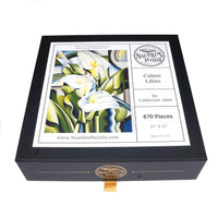 Cubist Lilies (470 Piece Wooden Jigsaw Puzzle) - Nautilus Puzzles - Wooden Jigsaw Puzzles For Adults