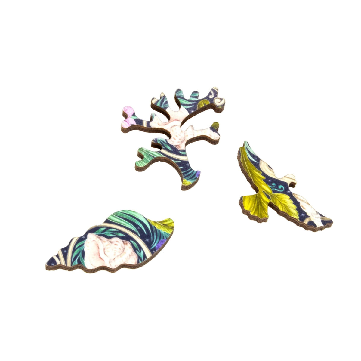 Curlew (50 Piece Mini Wooden Jigsaw Puzzle) - Nautilus Puzzles - Wooden Jigsaw Puzzles For Adults