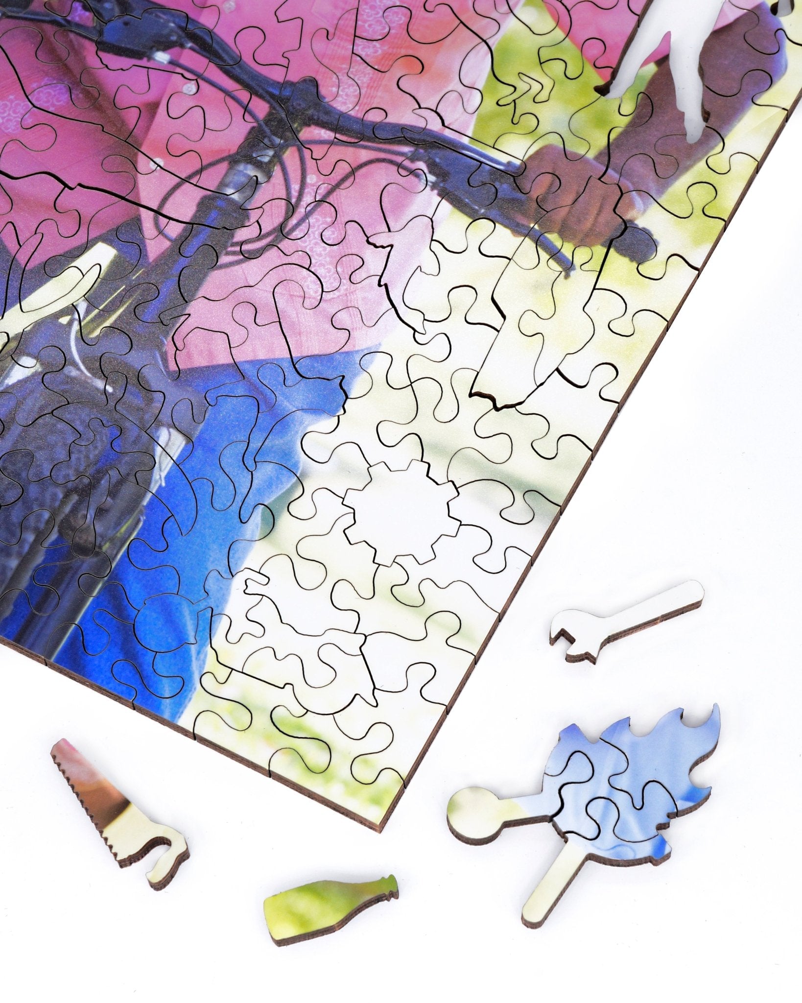 Custom Fathers Day Puzzle - Nautilus Puzzles - Wooden Jigsaw Puzzles For Adults