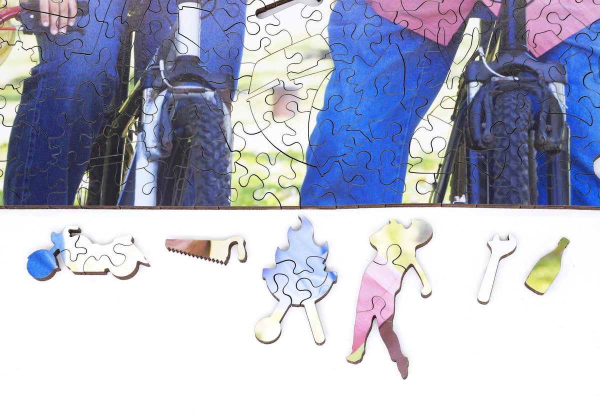 Custom Fathers Day Puzzle - Nautilus Puzzles - Wooden Jigsaw Puzzles For Adults