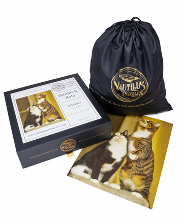 Custom Puzzle - Cat Naps - Nautilus Puzzles - Wooden Jigsaw Puzzles For Adults