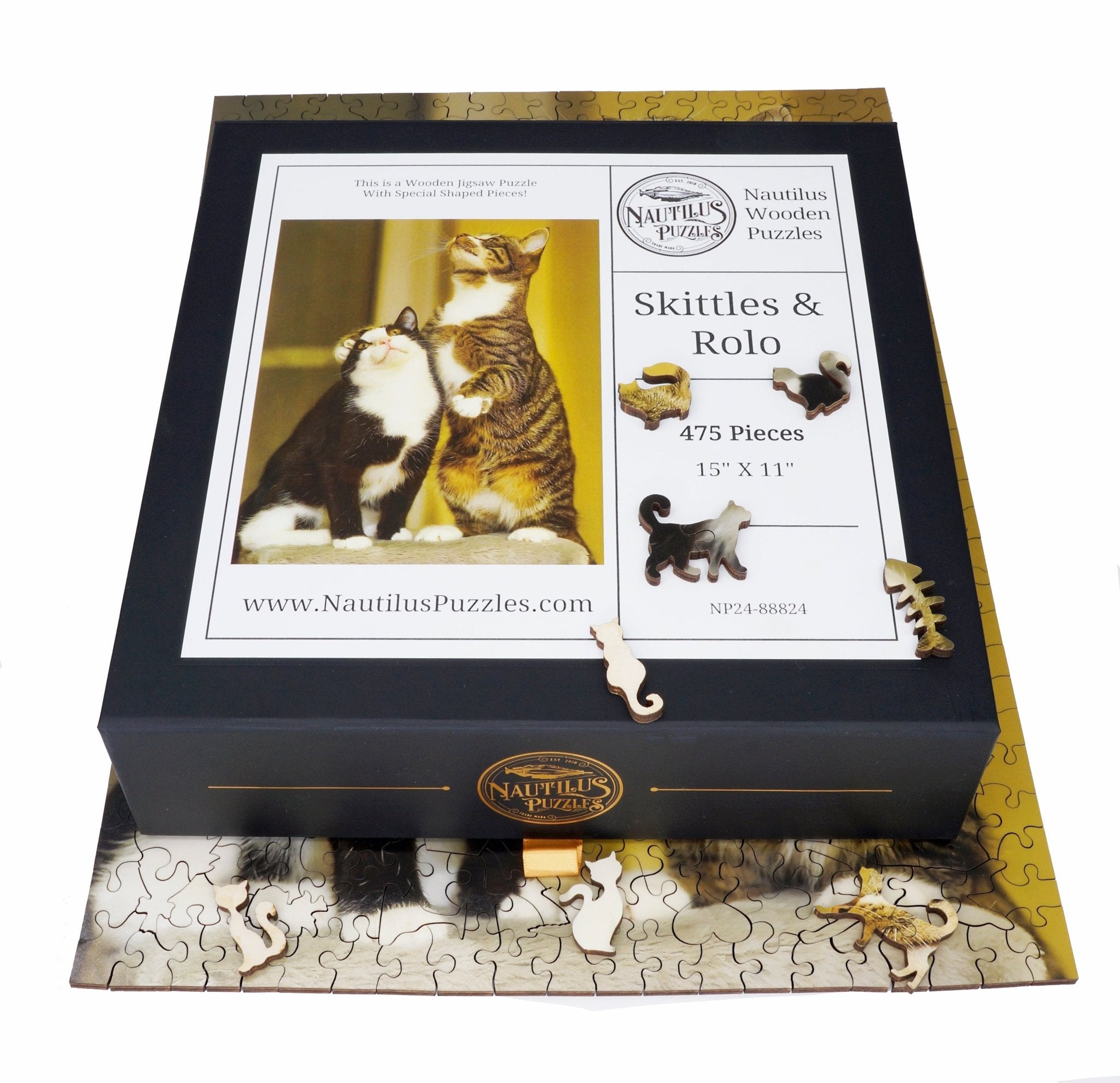 Custom Puzzle - Cat Naps - Nautilus Puzzles - Wooden Jigsaw Puzzles For Adults