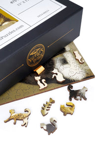 Custom Puzzle - Cat Naps - Nautilus Puzzles - Wooden Jigsaw Puzzles For Adults