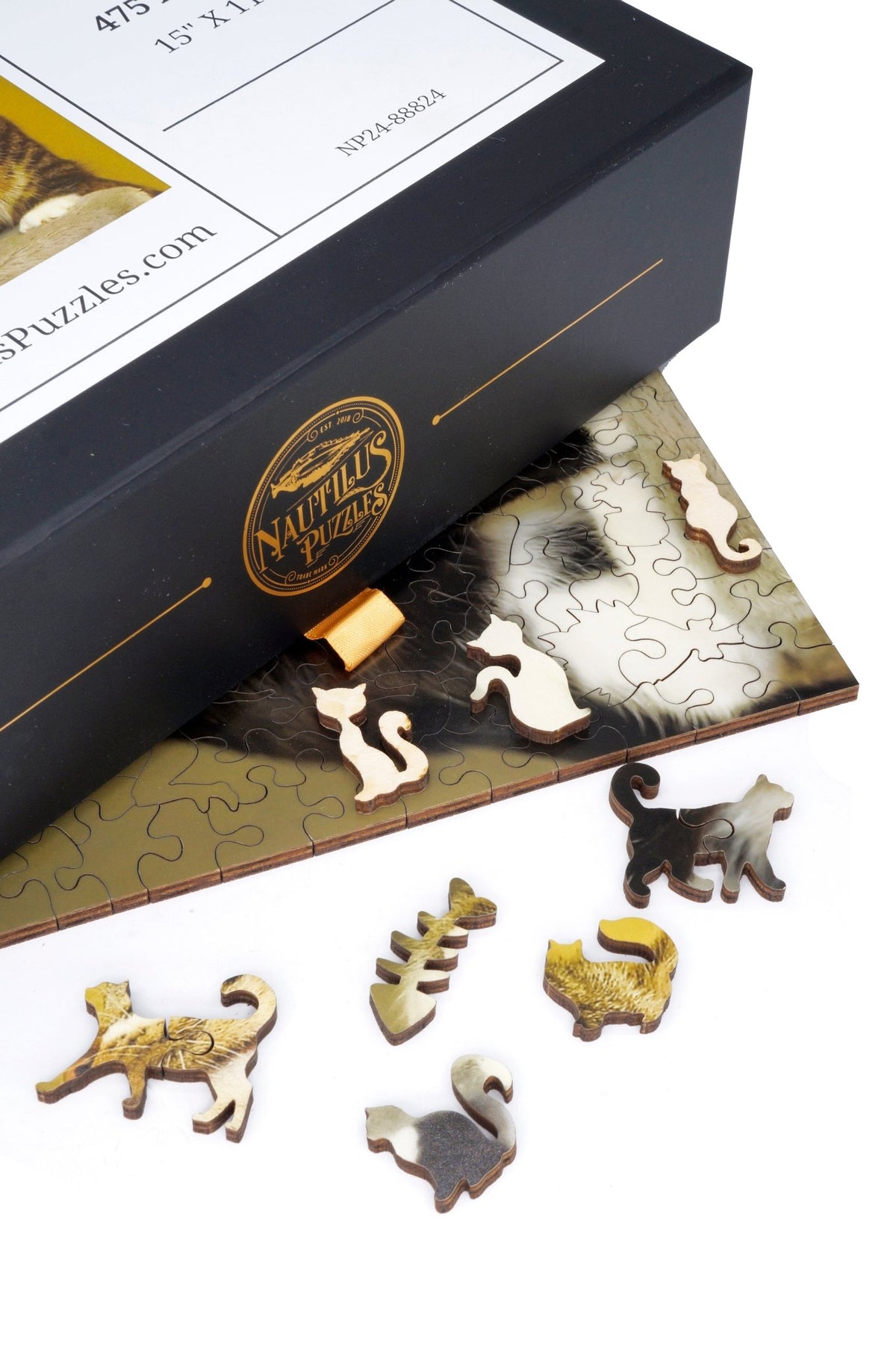 Custom Puzzle - Cat Naps - Nautilus Puzzles - Wooden Jigsaw Puzzles For Adults