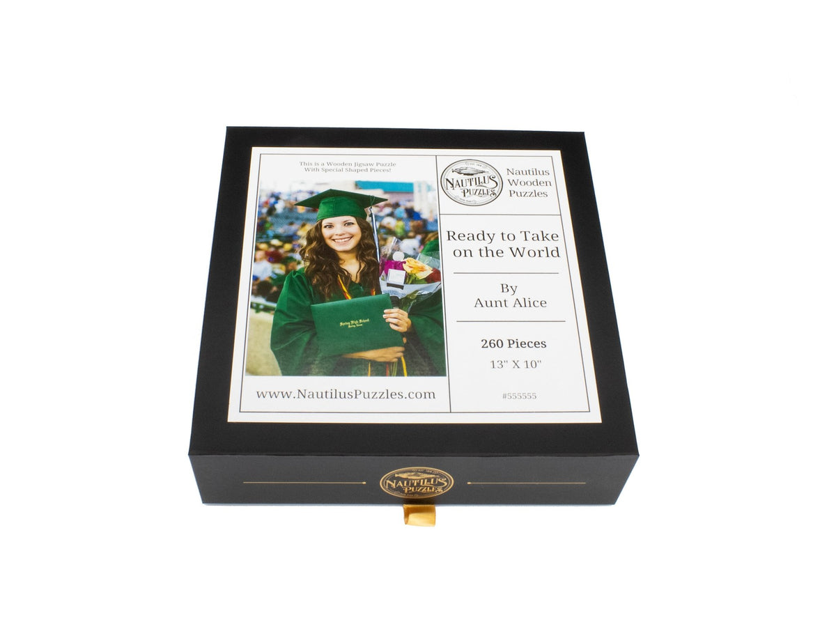 Custom Puzzle - Congratulations! - Nautilus Puzzles - Wooden Jigsaw Puzzles For Adults