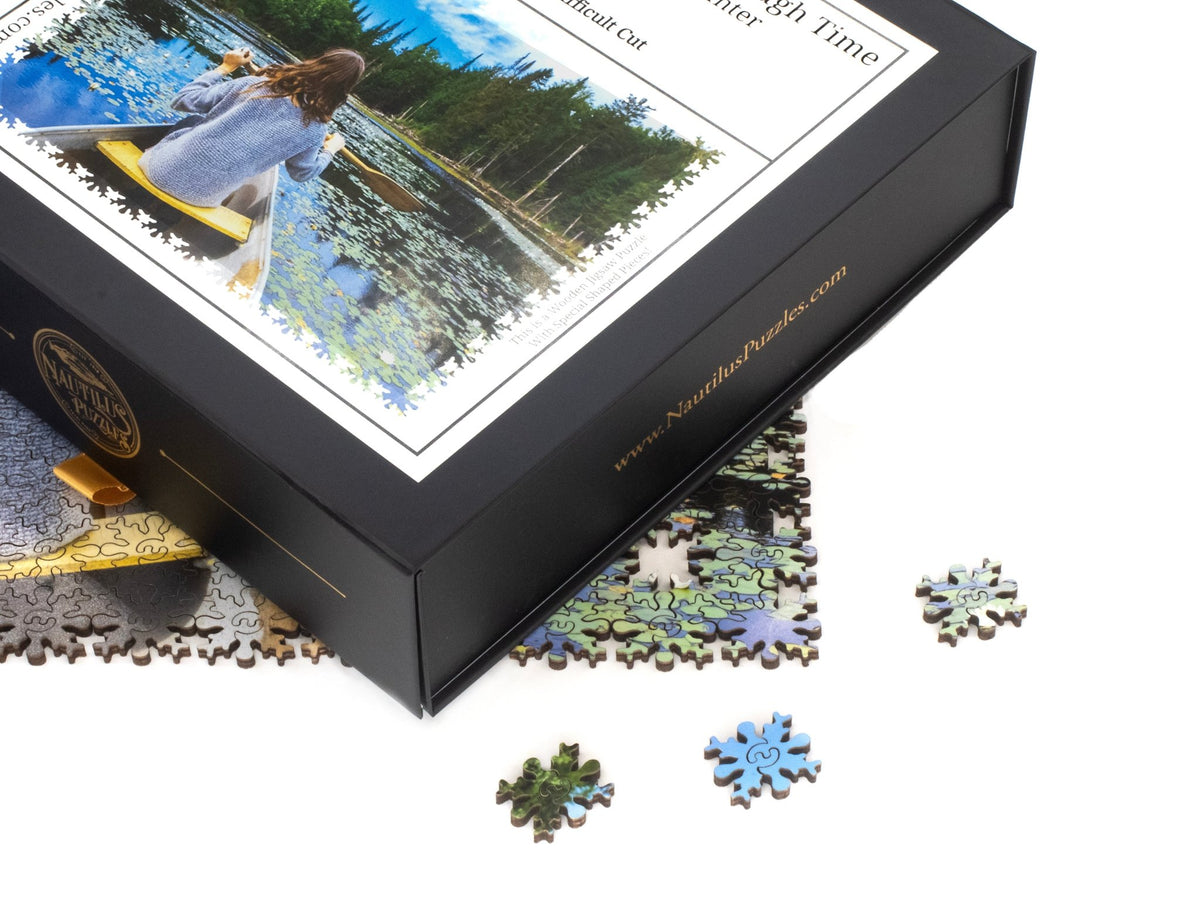 Custom Puzzle - Extra Difficult Cut - Nautilus Puzzles - Wooden Jigsaw Puzzles For Adults