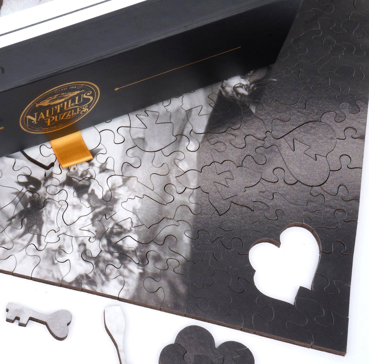 Custom Puzzle - Happy Anniversary - Nautilus Puzzles - Wooden Jigsaw Puzzles For Adults