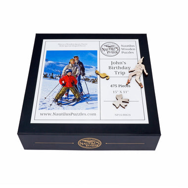 Custom Puzzle - Happy Birthday - Nautilus Puzzles - Wooden Jigsaw Puzzles For Adults
