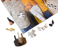Custom Puzzle - Happy Birthday - Nautilus Puzzles - Wooden Jigsaw Puzzles For Adults