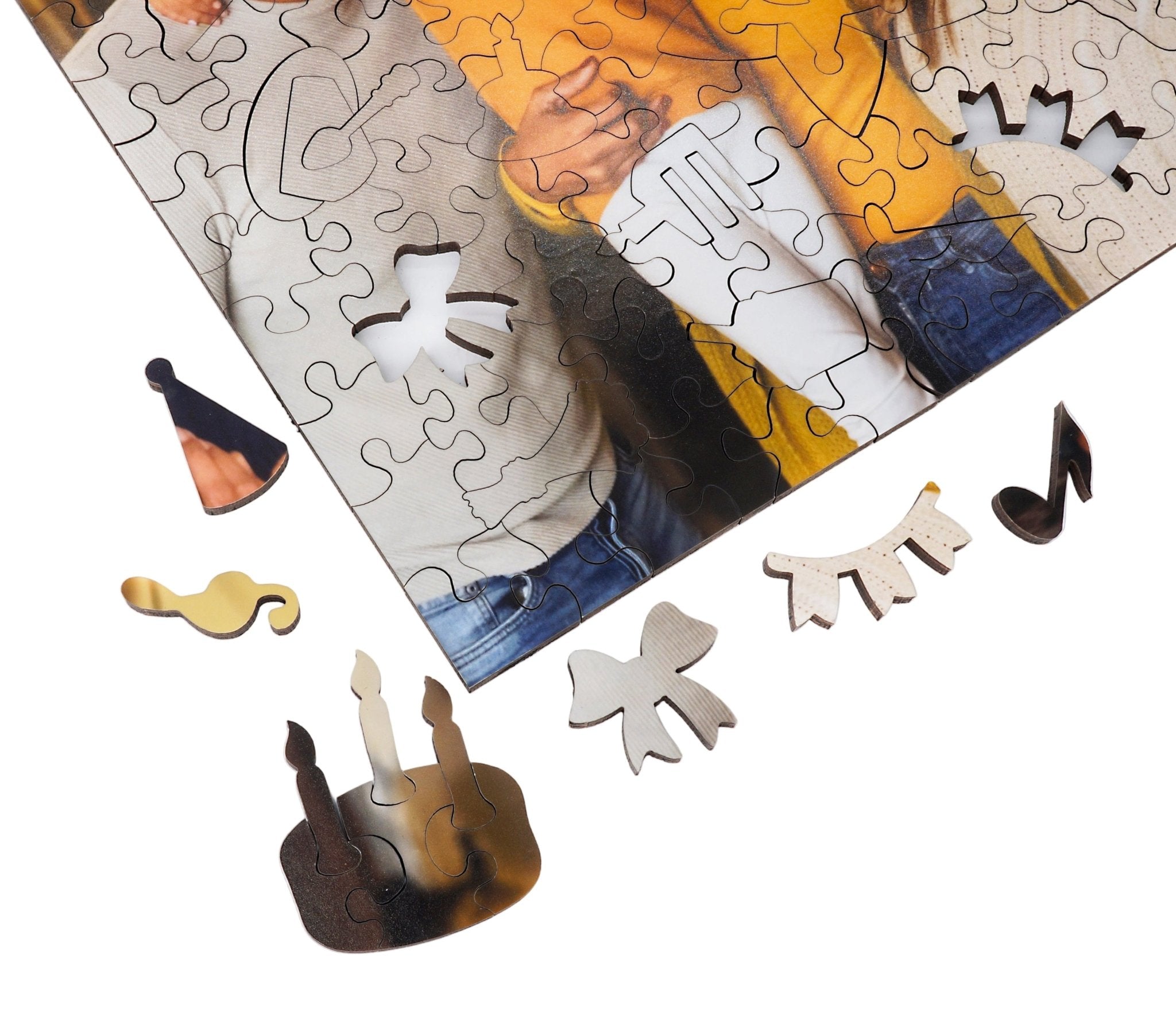 Custom Puzzle - Happy Birthday - Nautilus Puzzles - Wooden Jigsaw Puzzles For Adults