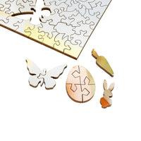 Custom Puzzle - Happy Easter - Nautilus Puzzles - Wooden Jigsaw Puzzles For Adults