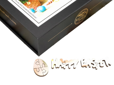 Custom Puzzle - Happy Easter - Nautilus Puzzles - Wooden Jigsaw Puzzles For Adults
