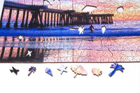 Custom Puzzle - Summer at the Seaside - Nautilus Puzzles - Wooden Jigsaw Puzzles For Adults