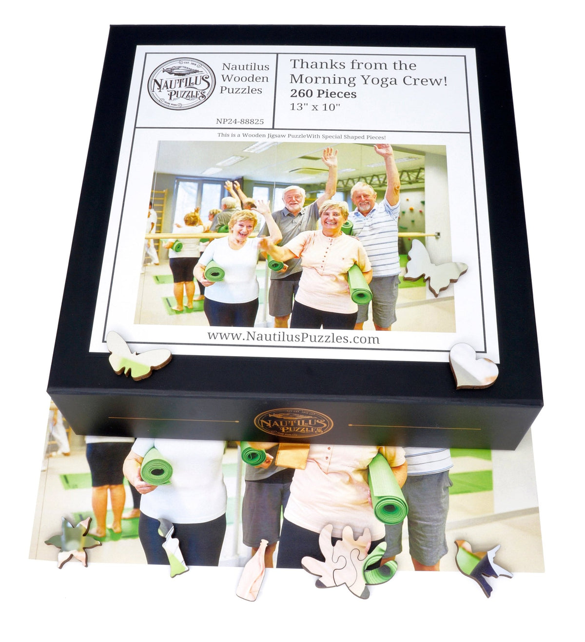 Custom Puzzle - Thank You - Nautilus Puzzles - Wooden Jigsaw Puzzles For Adults