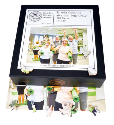 Custom Puzzle - Thank You - Nautilus Puzzles - Wooden Jigsaw Puzzles For Adults