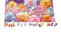 Custom Puzzle - Will You Marry Me? - Nautilus Puzzles - Wooden Jigsaw Puzzles For Adults