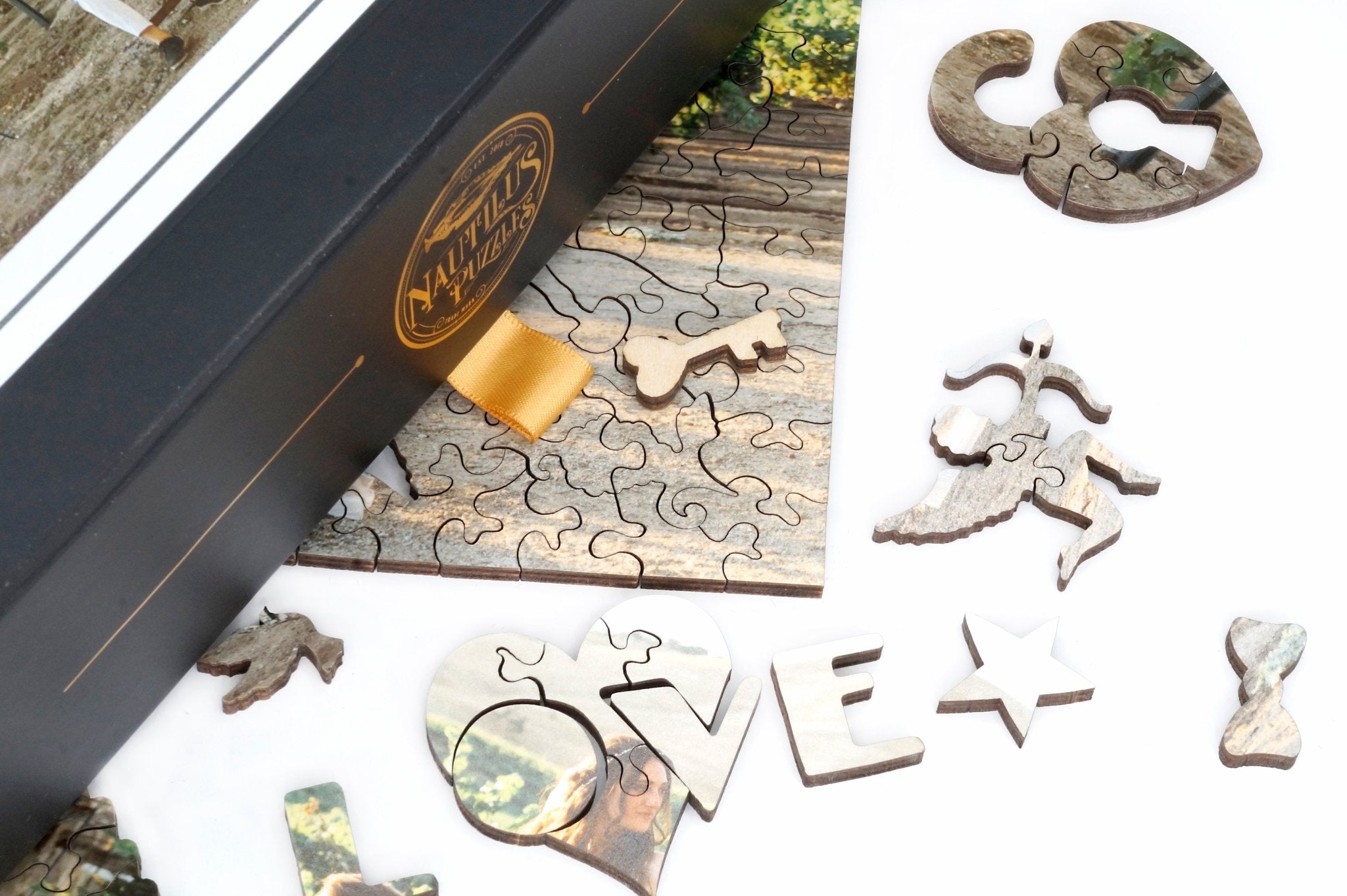 Custom Puzzle - Your Wedding Day - Nautilus Puzzles - Wooden Jigsaw Puzzles For Adults