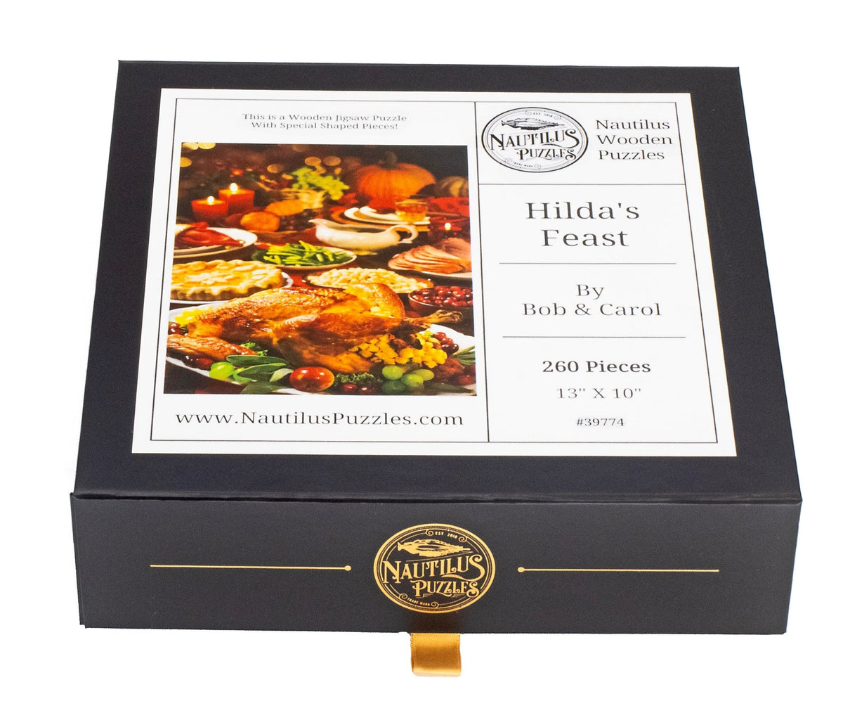 Custom Thanksgiving Puzzles - Nautilus Puzzles - Wooden Jigsaw Puzzles For Adults