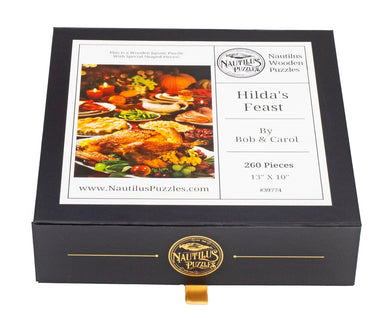 Custom Thanksgiving Puzzles - Nautilus Puzzles - Wooden Jigsaw Puzzles For Adults